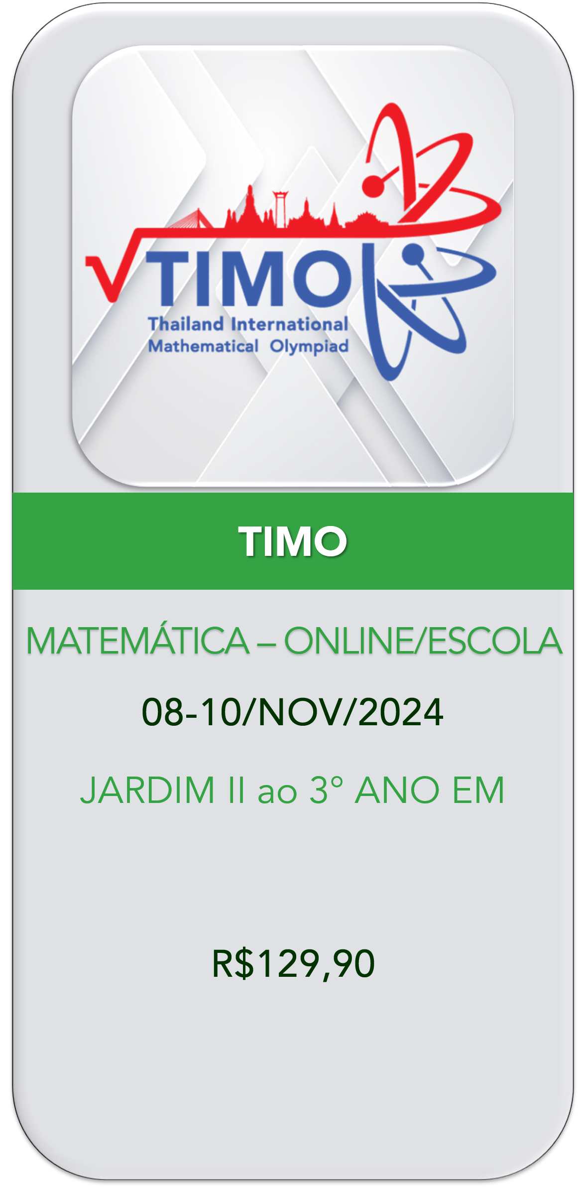 Competições – Olimpíadas Internacionais – Mathletes