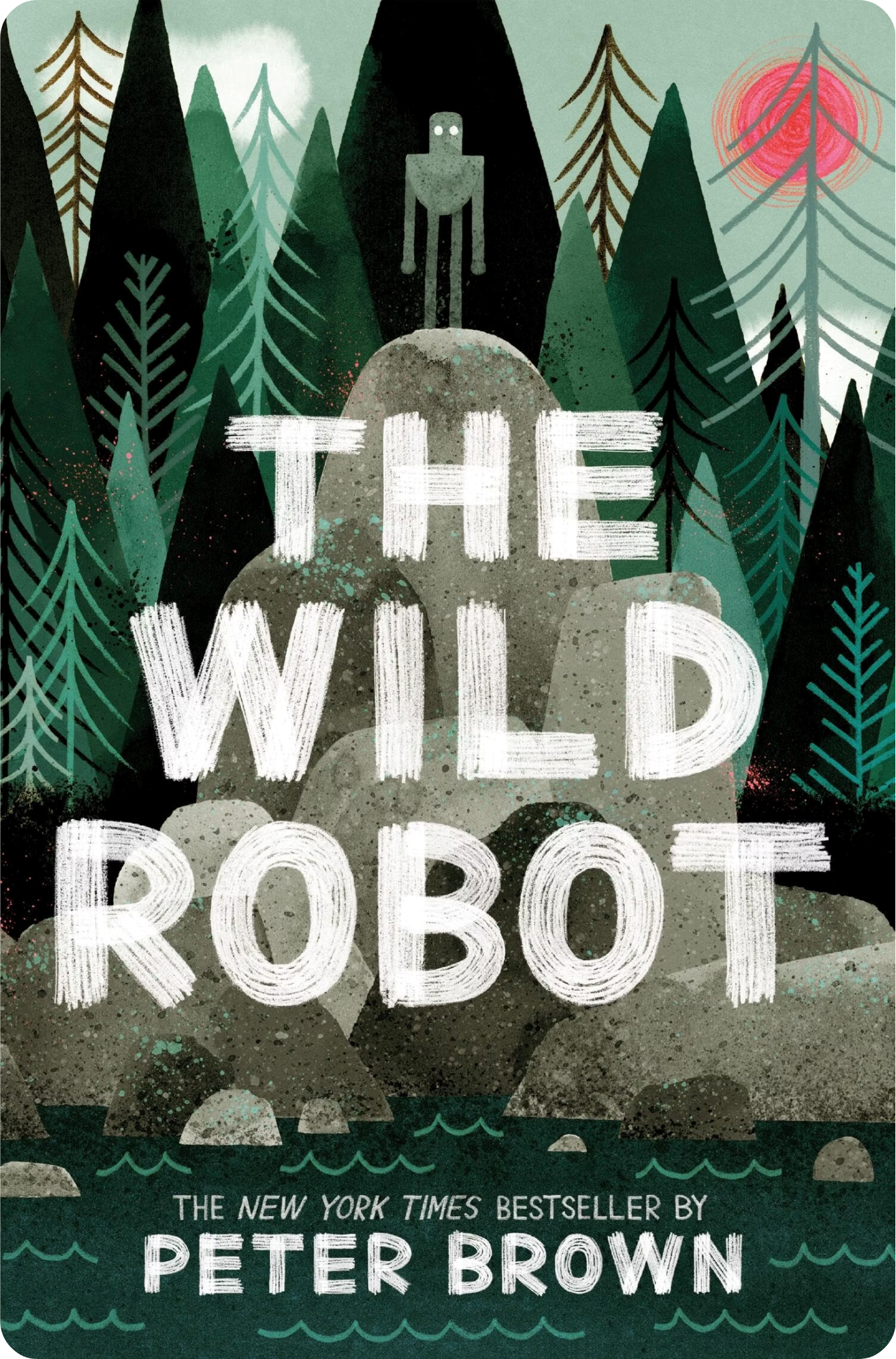 Capa do livro The Wild Robot