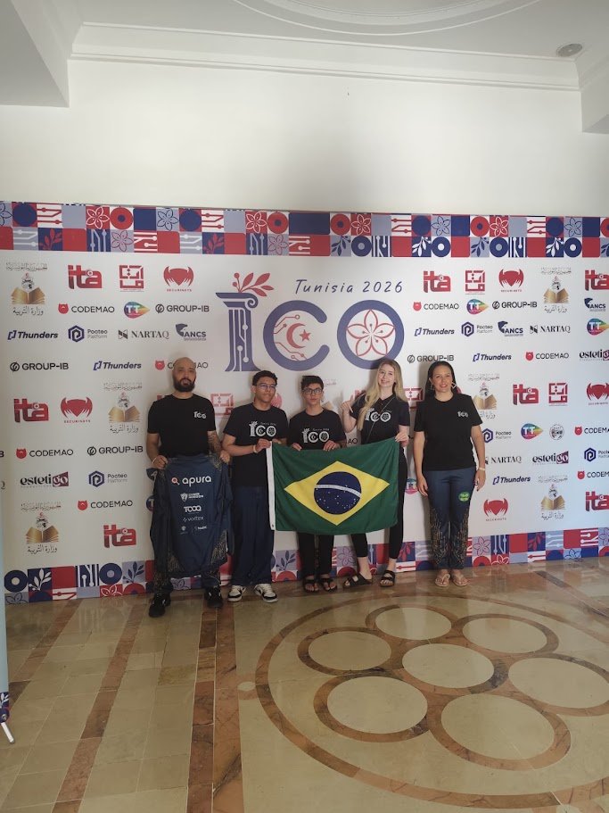 Delegação brasileira na cerimônia da ICO